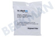StorkAir 006040102 WHR Luchtzuiveraar Filter geschikt voor o.a. WHR (vanaf week 41-'01) Schuiffilter geschikt voor o.a. WHR (vanaf week 41-'01)