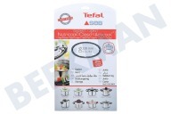 Tefal X1010004 Snelkookpan Afdichtingsrubber geschikt voor o.a. Nutricook, Clipso Chrono Ring rondom snelkookpan 220mm diameter geschikt voor o.a. Nutricook, Clipso Chrono