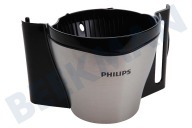 Philips 996500032694 CRP432/01 Koffiezetapparaat Filterbak geschikt voor o.a. HD7546 Koffiezetapparaat -zwart- geschikt voor o.a. HD7546