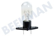 KitchenAid 481213418008  Lamp geschikt voor o.a. AMW490IX, AMW863WH, EMCHD8145SW Ovenlamp 25 Watt geschikt voor o.a. AMW490IX, AMW863WH, EMCHD8145SW