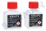 Krups Koffie zetter XS900010 Reinigingsvloeistof geschikt voor o.a. Cappuccinosysteem