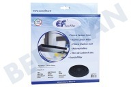 Eurofilter 9029793594 Filter geschikt voor o.a. EFF 57 Aktief Koolstof filter rond geschikt voor o.a. EFF 57