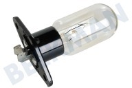 Inventum 6912W3B002D Microgolfoven Lampje geschikt voor o.a. Div. modellen magnetron 25W, 240V met houder geschikt voor o.a. Div. modellen magnetron
