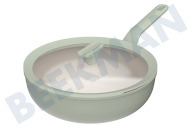 BergHOFF  3950455 LEO RECYCLED Wokpan Antikleef Balance Sage 28cm geschikt voor o.a. 28cm