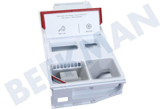 AEG Waschmaschine Schublade ohne Griff, rot