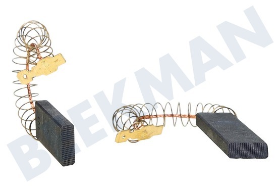 Schulthess Waschmaschine 00616505 Kohlebürste Set, 43 mm X 13 x 5 mm mit Feder/Klammer