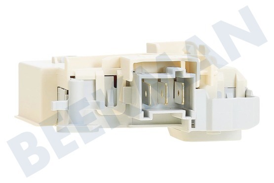 Constructa Waschmaschine 00633765 Verriegelungsrelais 3 Kontakte, weiß, Blockmodell