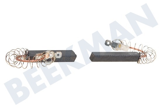 Viva Waschmaschine Kohlebürste Set 12x5 Feder/Klemme