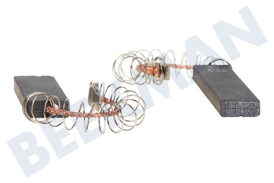 Viva Waschmaschine Kohlebürste Set 12x5 Feder/Klemme