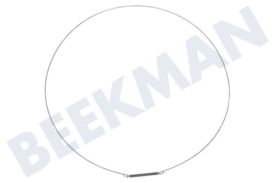 Samsung Waschmaschine DC91-12078E Spannring der Manschette, vorne