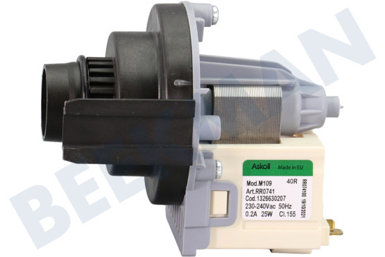 Zanussi Waschmaschine Pumpe Askoll Fin=25 Fuit=16
