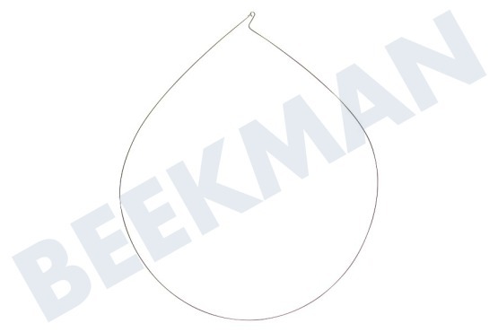Haier Waschmaschine Spannring Spannring der Manschette, Frontseite