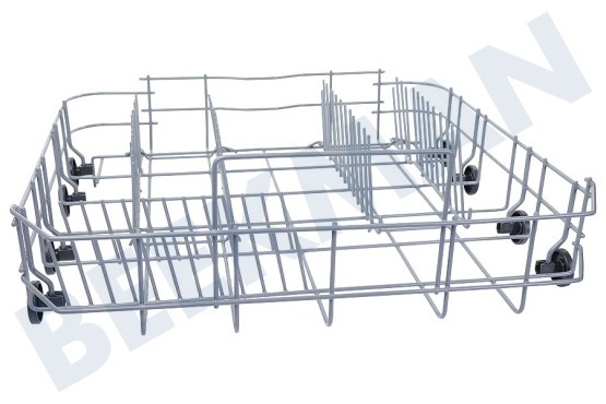 Zanussi Vaatwasser Korf Onderkorf compleet met wielen, donkergrijs