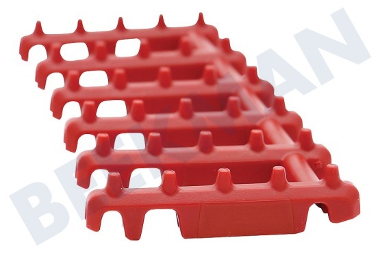 AEG Vaatwasser Inzet Rubber voor korf, rood