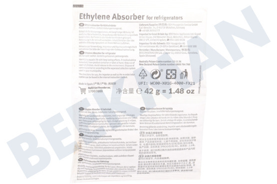 Gaggenau Kühlschrank 17007846 Filter FreshProtect Ethylen Starter Set