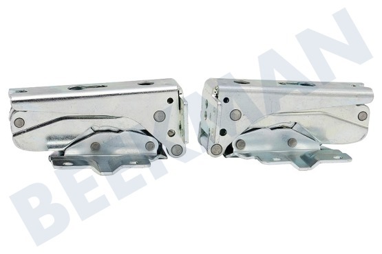 Bosch Koelkast 481147, 00481147 Scharnier metaal, set 2 stuks