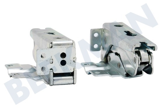 Bosch Koelkast 481147, 00481147 Scharnier metaal, set 2 stuks