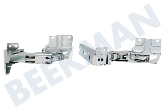 Bosch Koelkast 481147, 00481147 Scharnier metaal, set 2 stuks