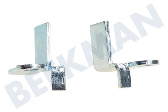 Profilo Koelkast 636308, 00636308 Scharnierdeel Van deur, set links en rechts, metaal