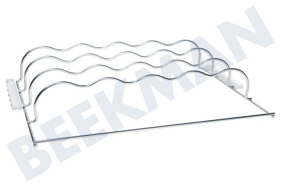 Bosch Koelkast 747507, 00747507 Flessenrek Voor 5 flessen, verchroomd