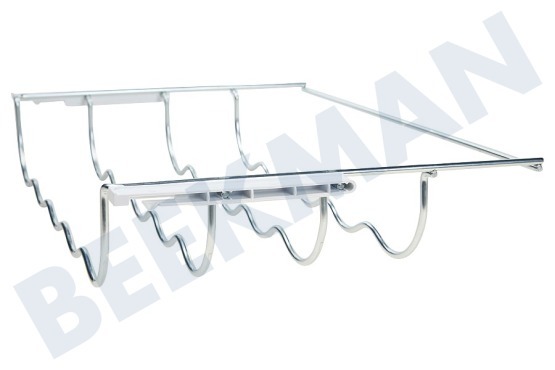 Bosch Koelkast 747507, 00747507 Flessenrek Voor 5 flessen, verchroomd