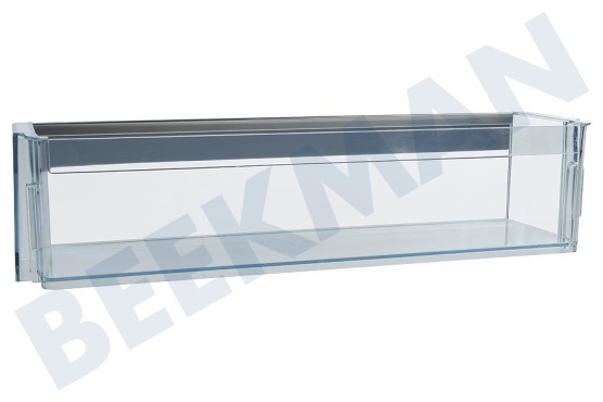 Siemens Koelkast 705186, 00705186 Flessenrek Transparant met chromen rand