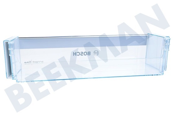 Bosch Koelkast Flessenrek Transparant 420x100x112mm