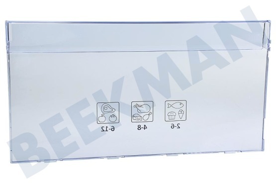 Beko Koelkast Front Van vrieslade onder
