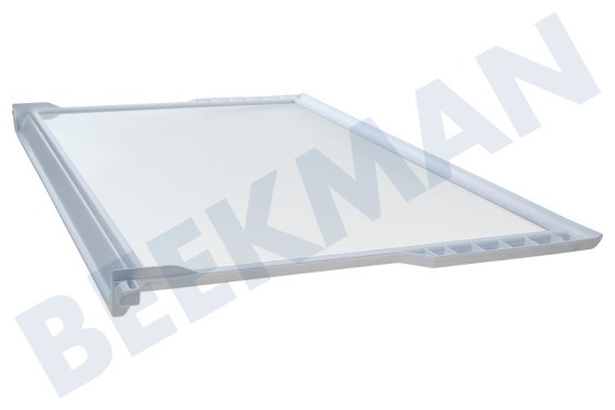 Smeg Koelkast Glasplaat 510x320mm. Compleet met randen.