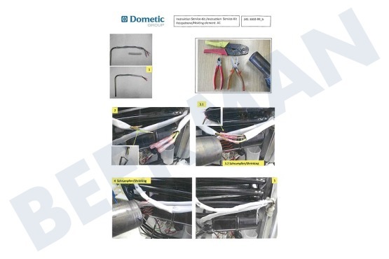 Dometic Koelkast Verwarmingselement Element 230V-240V
