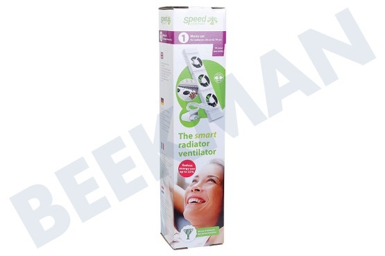 Universeel Radiatorventilator Speedcomfort Mono set