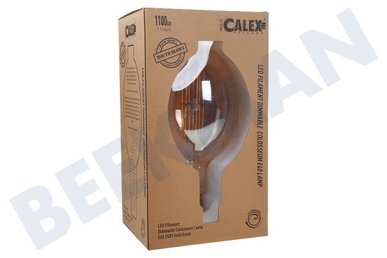 Calex 425612 Calex LED volglas LangFilament Giant Colosseum Goud 11W