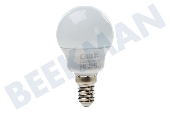 Calex 472734 Calex LED Kogellamp 240V 3W E14 P45, 200 lumen