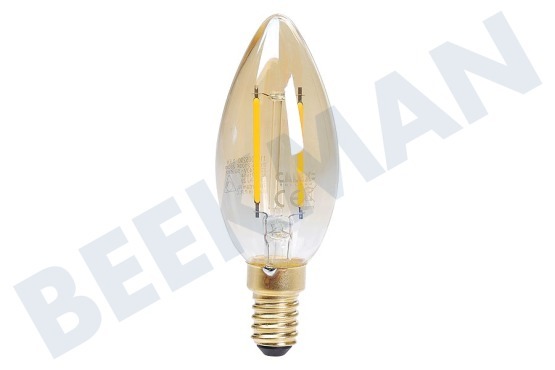 Calex 474489 Calex LED Volglas Filament Kaarslamp 3,5W 200lm E14