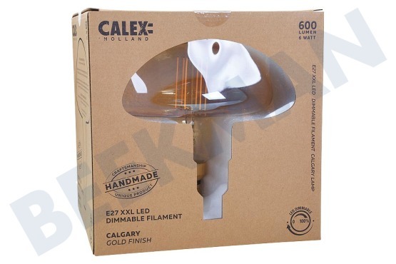 Neff 425940 Calex XXL Calgary Dimbaar 6W E27 PS165 Gold