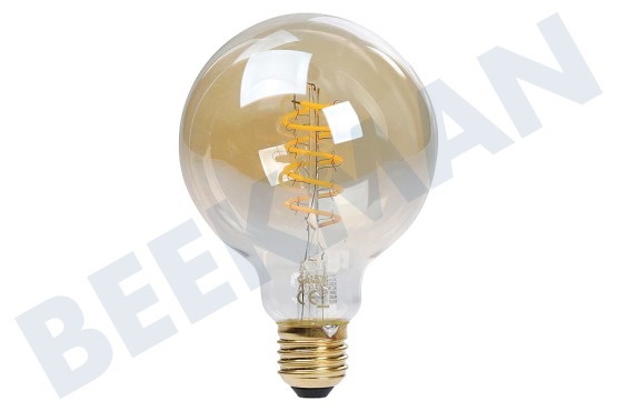 Calex 1001002100 Flex Filament G95 Globe Gold Dimbaar Ledlamp E27 5,5W