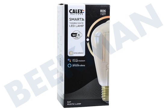 Calex Smart LED Filament Rustic Gold-lamp E27 Dimbaar
