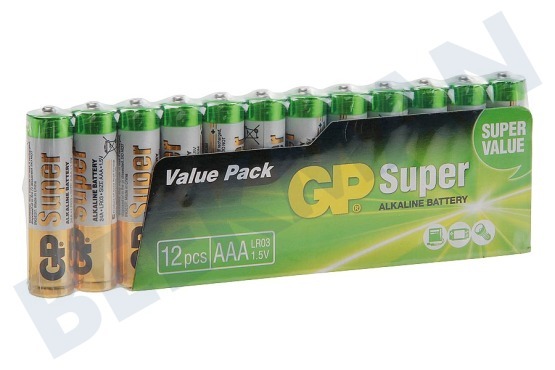 GP LR03 Super Alkaline AAA