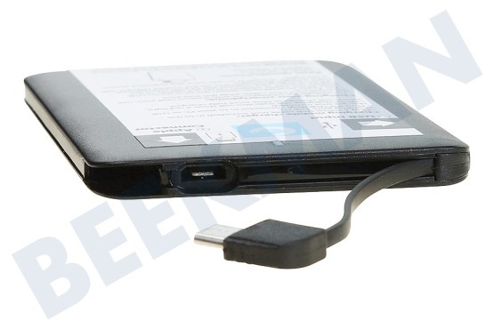 Grab 'n Go Powerbank 2600 mAh, Zwart