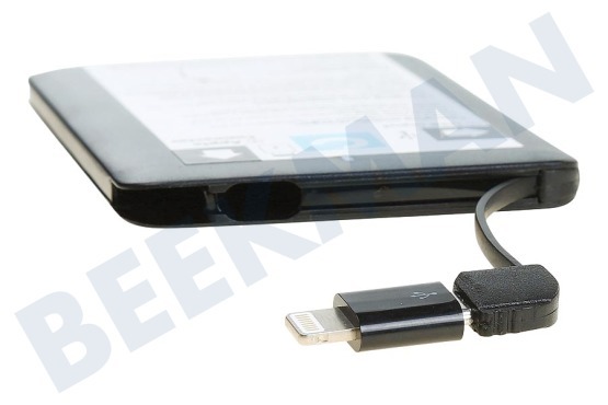 Grab 'n Go Powerbank 2600 mAh, Zwart