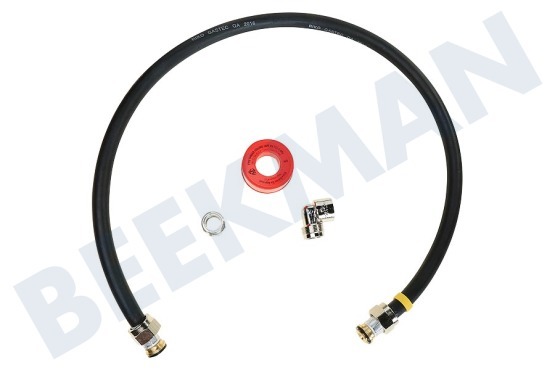 Easyfiks Gasslang Aansluit set compleet 100 cm voor los staande apparaten