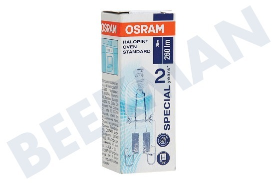 Osram Halopin Oven G9 25W 230V 260lm 2700K