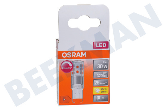 Osram  LED Pin 30 Dim G9 3.0W 2700K
