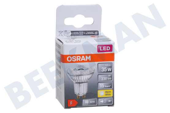 Osram  LED Star PAR16 GU10 2,6W