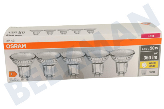 Osram  4058075090460 Parathom Reflectorlamp GU10 PAR16 4,3W