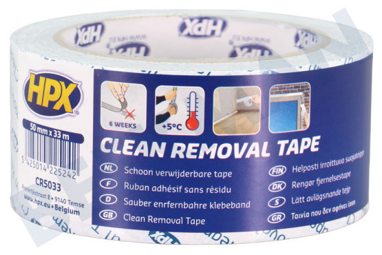 HPX  CR5033 Clean Removal Tape