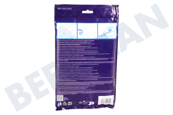 Alfatec Staubsauger Filter Universalfilter 204x295