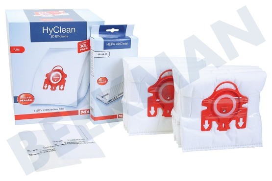 Miele Stofzuiger Stofzuigerzak Allergy XL Pack HyClean 3D + HA50 F-H-J-M