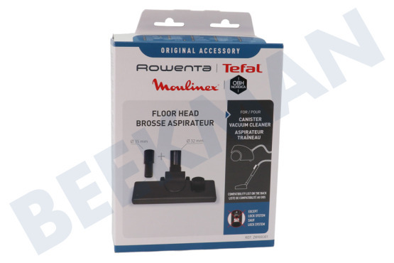 Moulinex Stofzuiger Zuigmond Incl. verloop voor 35mm. buizen