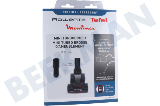 Tefal Stofzuiger ZR900601 Mini Turboborstel
